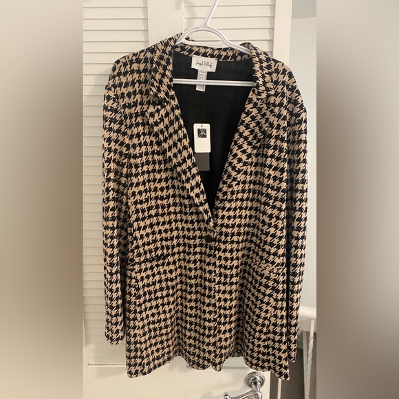Joseph Ribkoff Houndstooth Blazer Size 20 - Picture 3 of 6